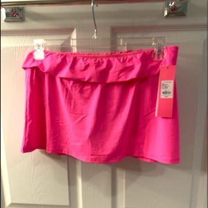 Lilly Pulitzer skirted bikini bottoms 12 NWT new